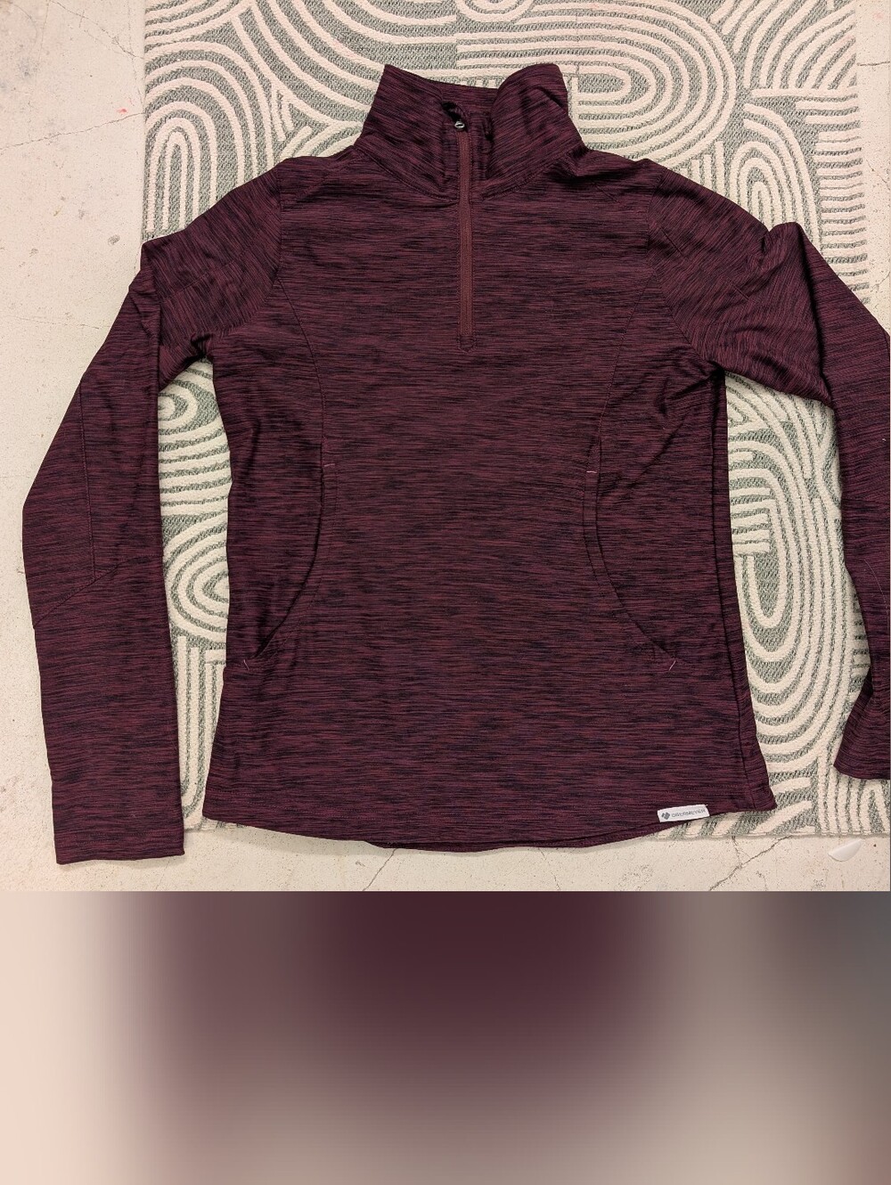 Obermeyer Women's 1/4 Sweatshirt In Purple Heather